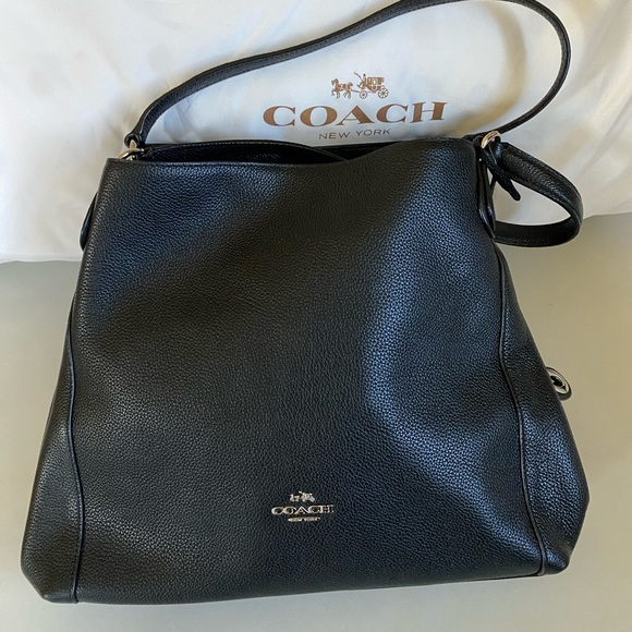 Coach Hobo Purse (Black) - Picture 1 of 5